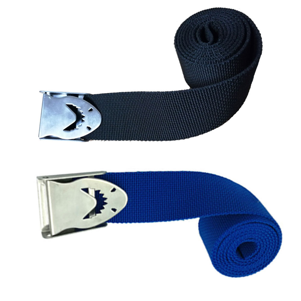 Cinturón de peso para submarinismo con hebilla BCD, arnés de cincha, retenedor de cinturón de cintura, cueva de tapón de naufrago, accesorios BCD, 1,5 M