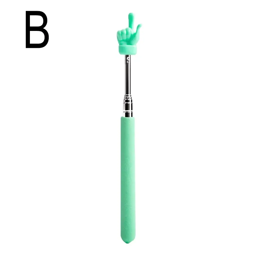 Retractable Teacher Pointer Finger StainlessSteel Telescopic School Teaching Pointer Stick Teacher Supplies for Classroom: MULTI