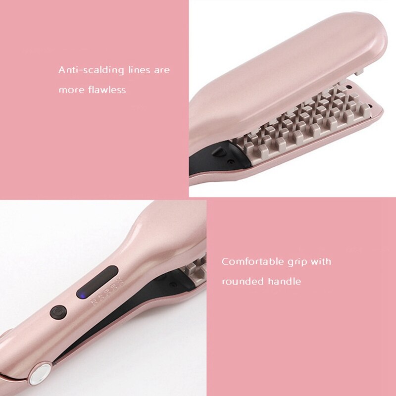 Splint Hair Fluffy Cornbread Perm Pad Hair Root Splint with 5 Kinds of Temperature Hair Fluffy Artifact