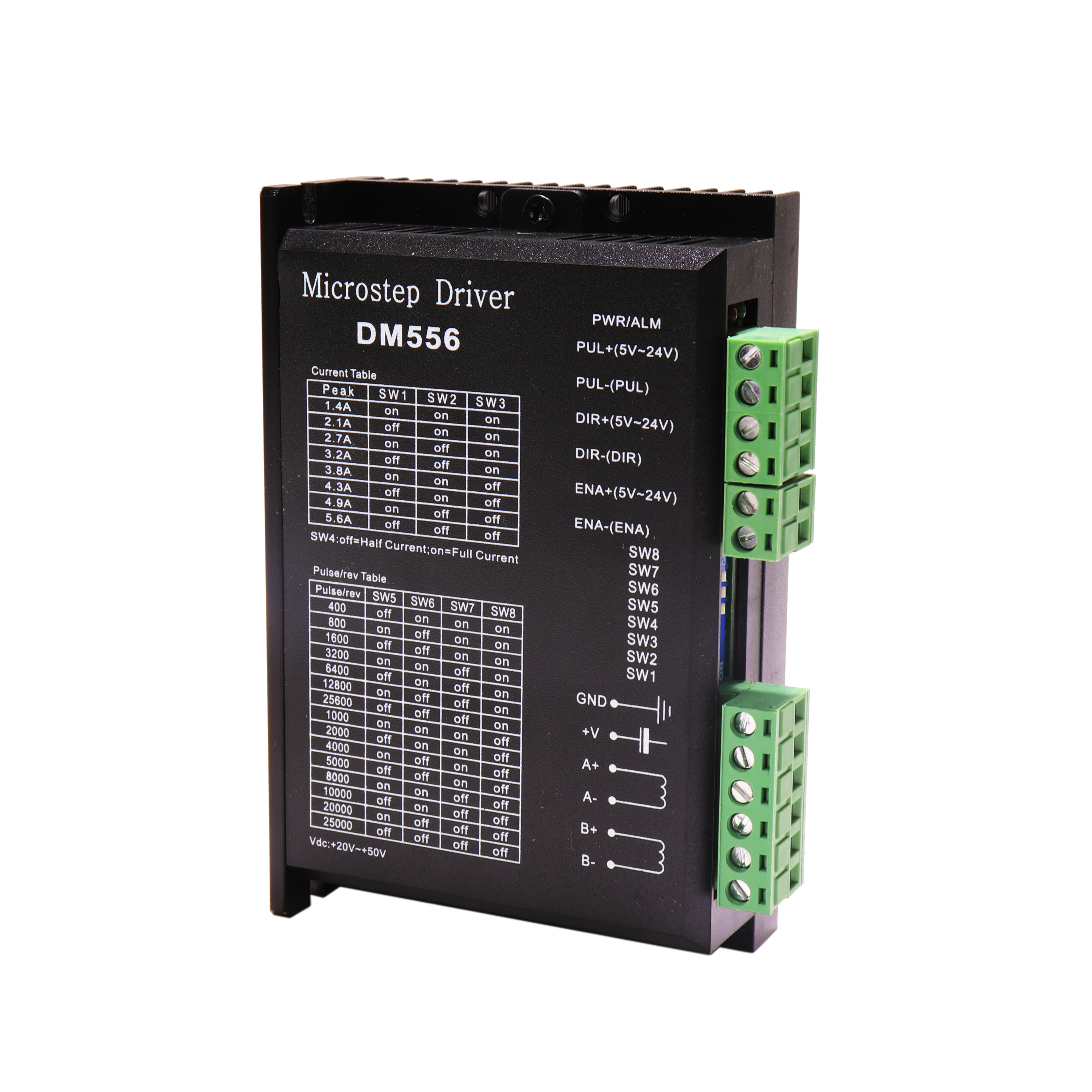 NEMA 23 CNC hybrid servo motor DM556 50VDC 2-phase Digital 57/86 4.2A Stepper Motor Drivers Controller for 3D printer