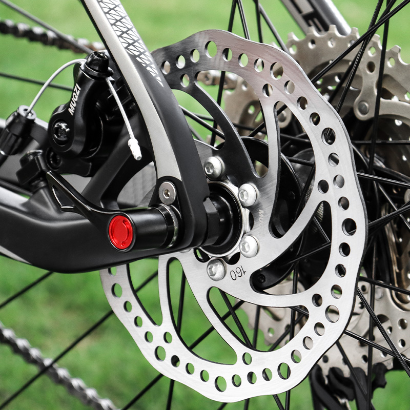 MUQZI Disc Brake Kit Bike Disc Brake Caliper Bicycle 22.2mm Brake Lever MTB Road Bike Cable 140mm 160mm Brake Rotor