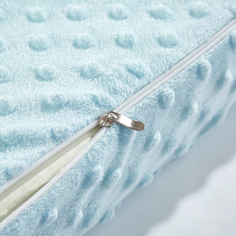 Oreiller orthopédique en mousse à mémoire de forme pour enfant et adulte, en Fiber de bambou, pour dormir, thérapie cervicale, orthopédique