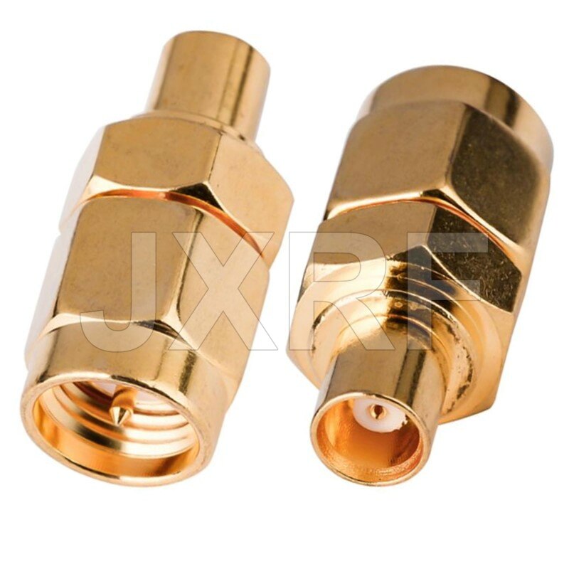 1PCS SMA To SMA SMB MCX MMCX CRC9 TS9 male female Adapter RF Connector: No 10-1PCS