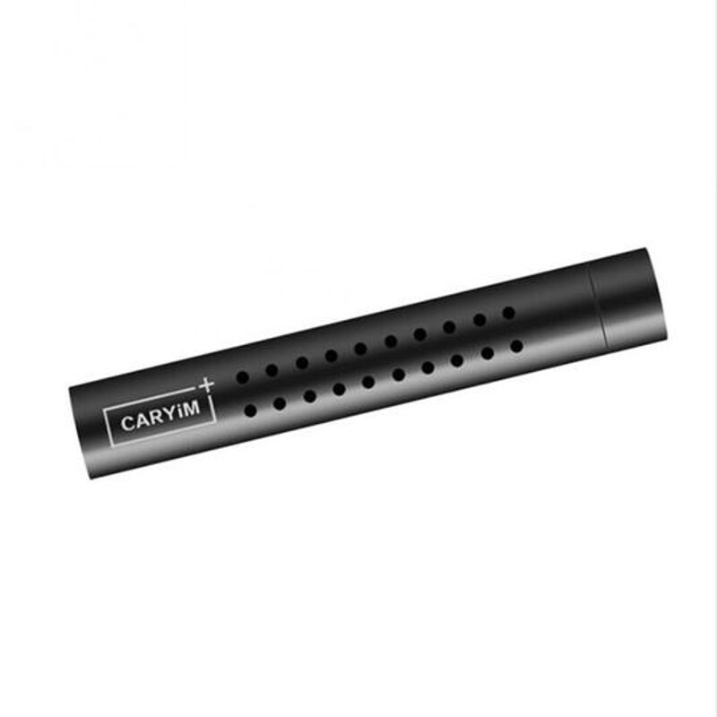 Voiture évent désodorisant parfum diffuseur remplissage solide parfum bâton voiture purificateur d'air voiture oxygène barre ioniseur voiture style: Black cover