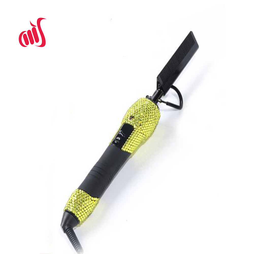 Ceramic Pressing comb Diamond Straightener Comb High Temperature comb 500 Degree: Yellow