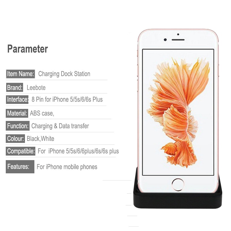 praktisch Dock Bahnhof Ladegerät Schreibtisch Kabel Daten Ladung Docking Stand Basis Für iPhone 6 6s Plus 7 Plus 8 X Max XR 5 SE IOS