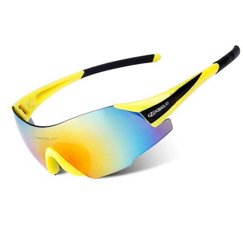 Sport Ski Goggles Motocycle Snowboarding Skateboard Eyewear for Men Women Winter Glasses UV400 Sunglasses Fishing Cycling Goggle: Yellow Black