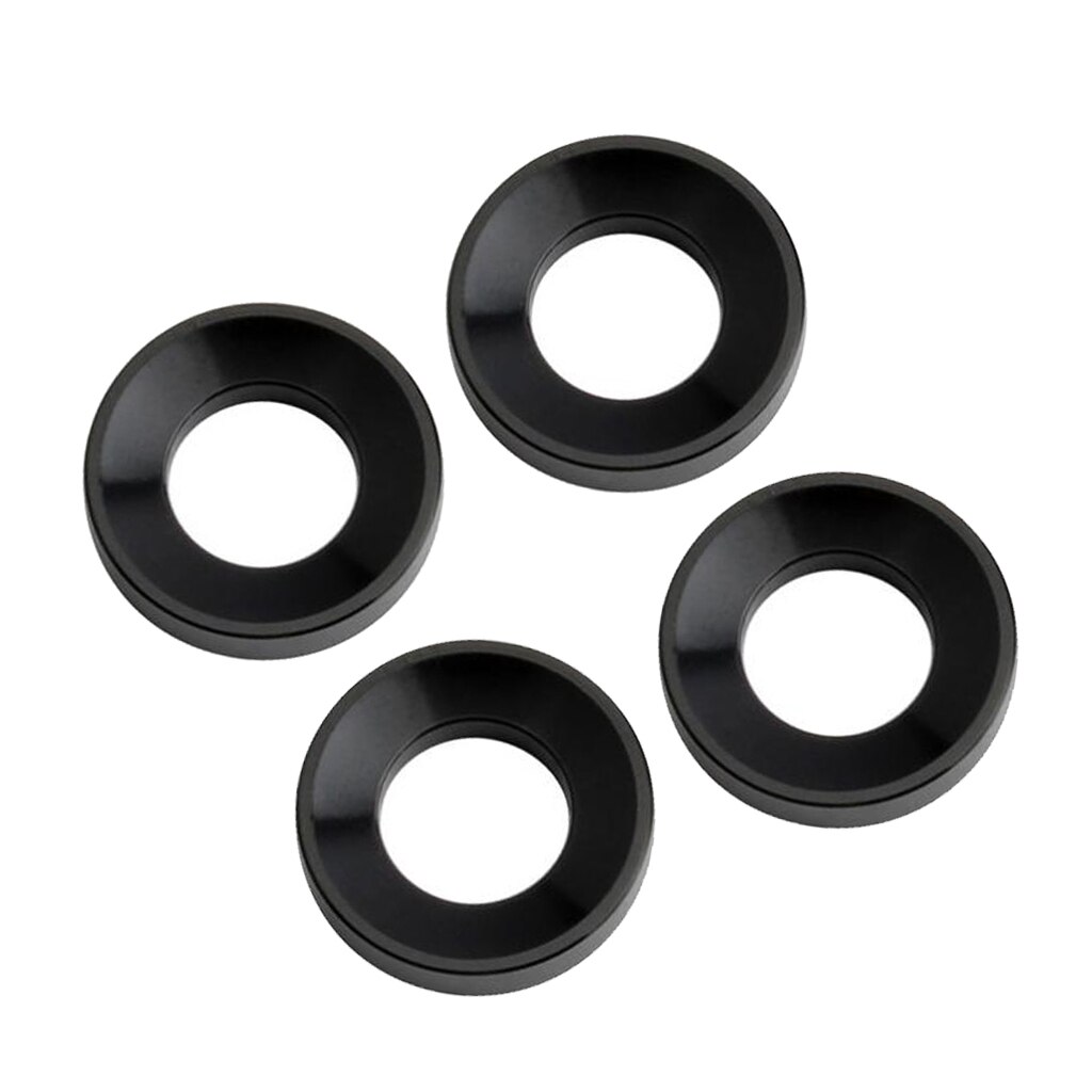 4Pcs Spacer Remklauw Mtb Fietsonderdelen Bolle Concave Washer Ringen