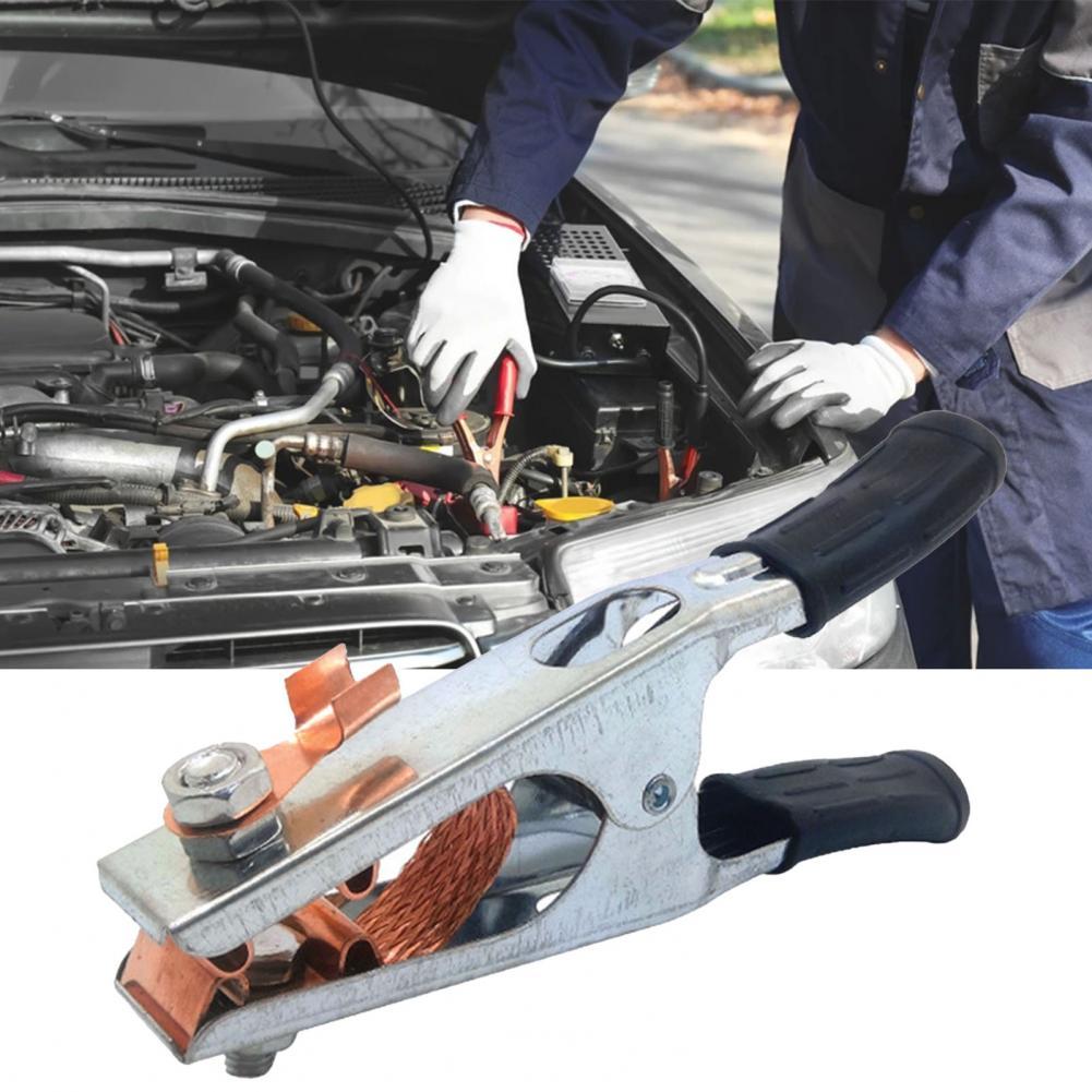 Sturdy Copper 500A Welding Ground Clip Wear-resistant Welding Earth Clip Stable 500A Welding Ground Clamp Earth Clip