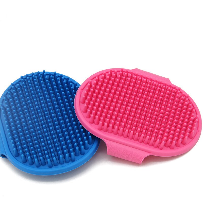 Guantes de limpieza para mascotas, cepillo de baño para perros y gatos, guante de goma para el cuidado del pelo, cepillo de masaje, suministros de limpieza para mascotas
