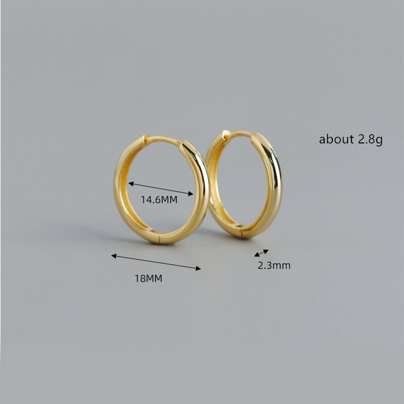 925 Sterling Zilveren Oorbel Mode Eenvoudige Twisted Twist Oor Ring Oor Bot Oor Gesp Zoete Trend Vrouwelijke Meisje Jongen Zilver oor Jood