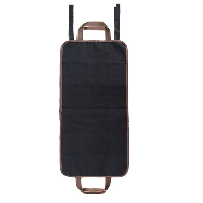 Supersized Canvas Firewood Wood Carrier Bag Log Camping Outdoor Holder Carry Storage Bag Firewood Carrier