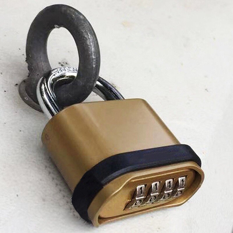 four-digit Bottom Password Lock Gate Warehouse Logistics Truck Truck Password Padlock Lock
