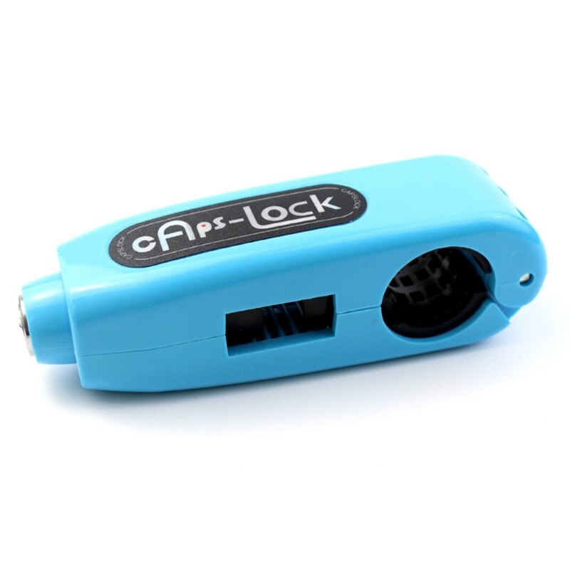 Brake Throttle Lock for Motorbike Anti-theft Lock Scooter Safety Handlebar Lock: Blue