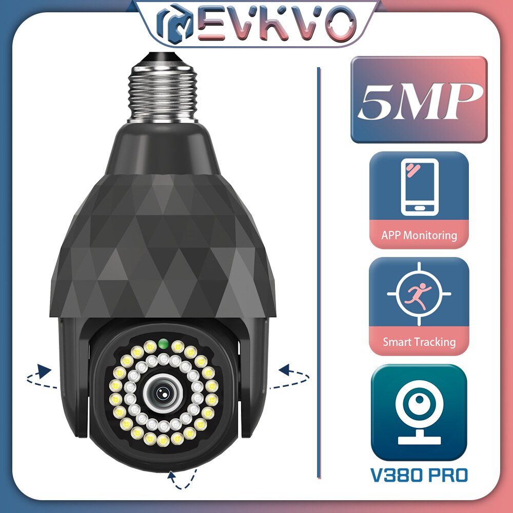 V380 5MP Lamp Wifi Camera Surveillance Video Camera 3MP Wifi Home Beveiliging Cctv Camera Nachtzicht Bewegingsdetectie