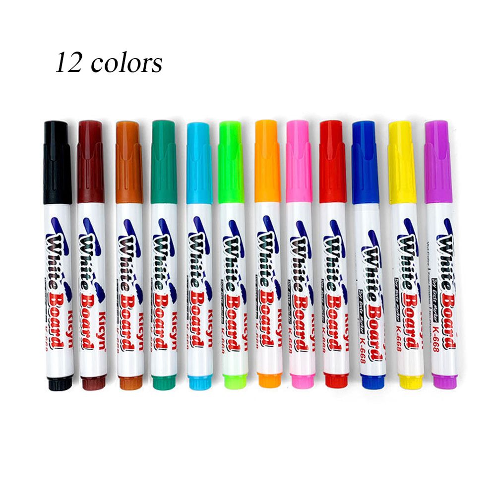 Magiczna woda dla dzieci długopis do malowania pływający długopis Doodle kolorowy długopis markery do tablic wodnych rysunek zabawki do wczesnej edukacji dzieci: C33-2