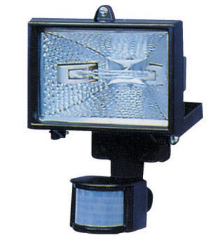 150/500w halogenstrålkastare & pir säkerhet vägglampa rörelsesensor utomhus trädgård garage gård lampa 220v r7 belysning fixeringar: 3500k 150w