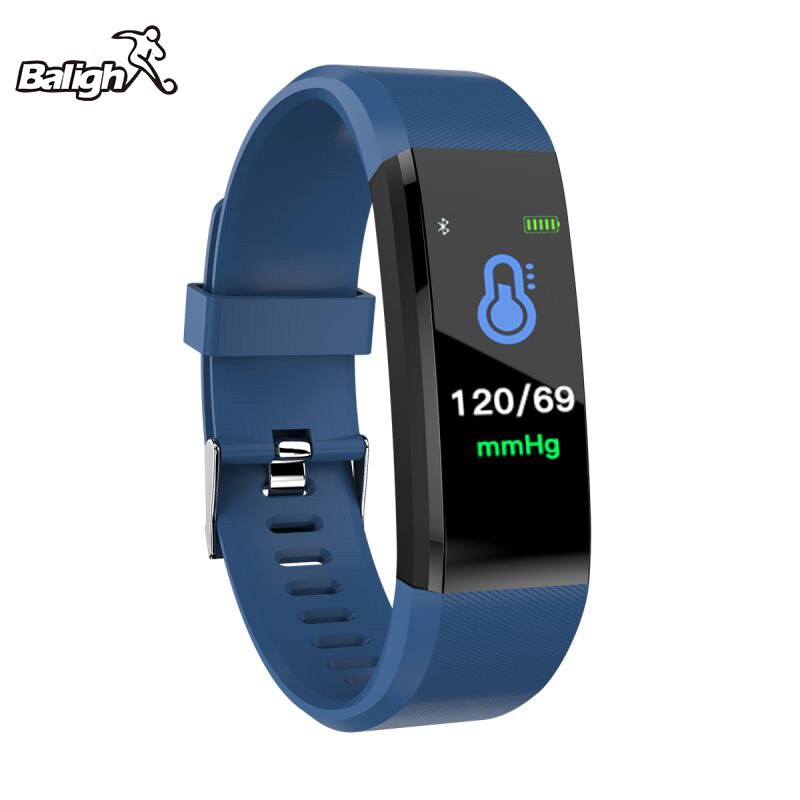 Smart Horloge Bluetooth Polsbandje Smart Armband ID115 Plus Sport Hartslagmeter Horloge Activiteit Fitness Tracker Slimme Band