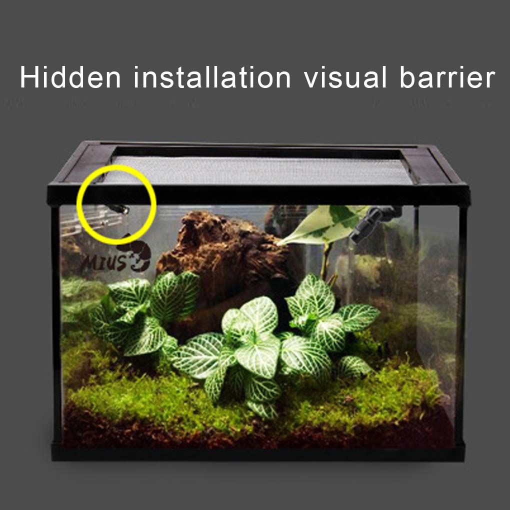 Buse de Terrarium pour Reptiles, brumisateur réglable à 360 °, système de refroidissement pour animaux de compagnie, paysage , forêt de pluie