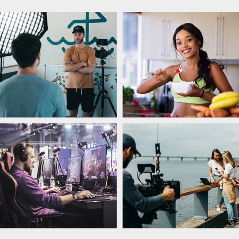 Lavalier Microphone 3.5 Mm Condenser Microphone Perfect For Recording/Interview/Video Conference/Podcasting/Voice