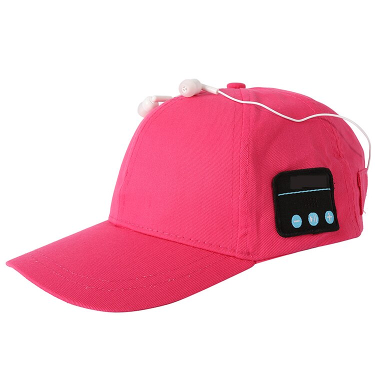 6 kleuren Baseball Cap Draadloze Blue tooth Slimme Cap Headset Hoofdtelefoon Hoed Speaker Microfoon Cap