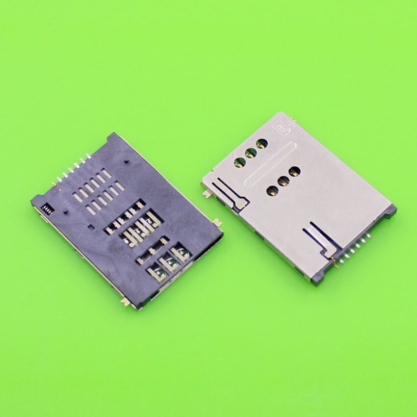 ChengHaoRan 1 Piece 7P sim card socket reader tray slot connector for tablet PC and cell phones.KA-096