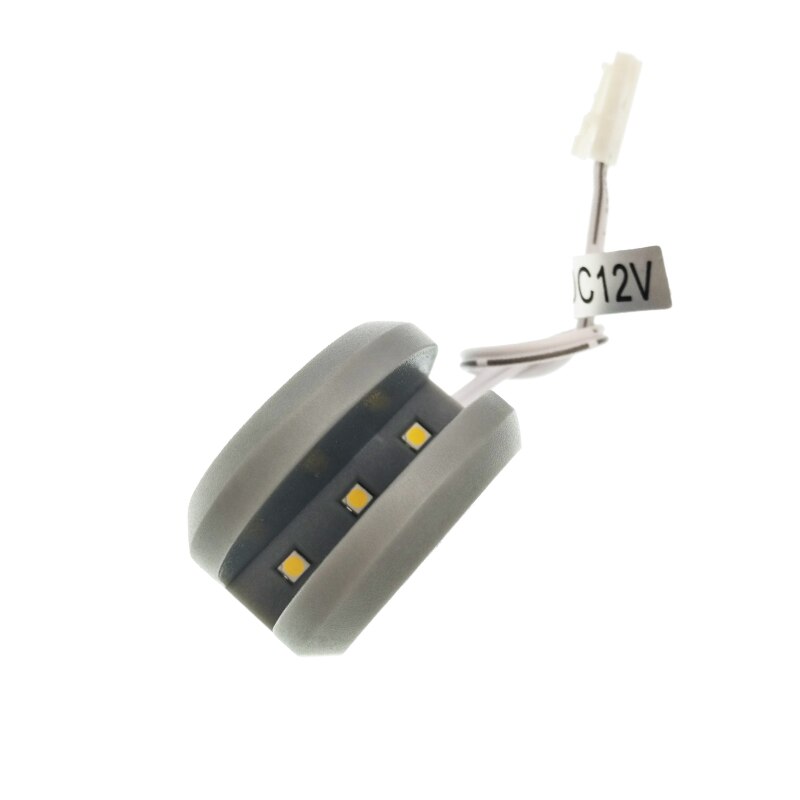 6 stks 0.7 W DC 12 V Mini LED kast licht glas clip spotlight voor keuken/winkel/mall/sieraden showcase/kast licht lamp