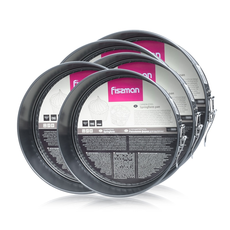 removable non-stick carbon steel mold cheese bakeware with removable bottom