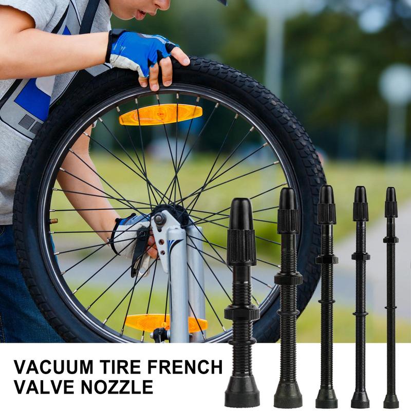 schlauchlos Reifen Ventil Vorbauten Vakuum Reifen Ventil Düse 40/60/80/100/120mm Aluminium Legierung Anti-Leckage Vakuum Reifen Ventil Düse