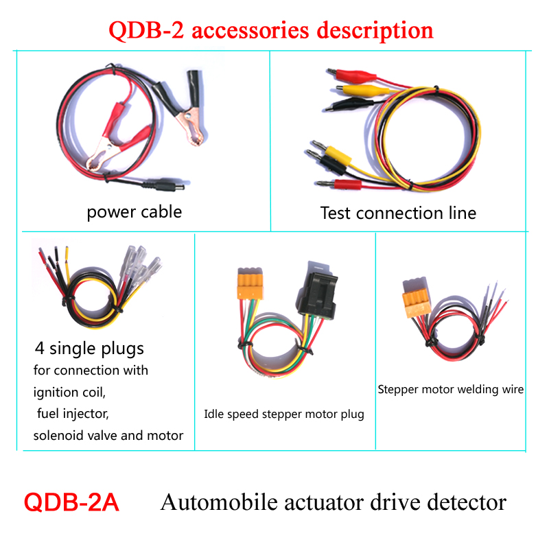 QDB-2 Automobil zündspule injektor magnetventil leerlauf stepper Motor- Instrument Motor- fehler detektor Stock schatz