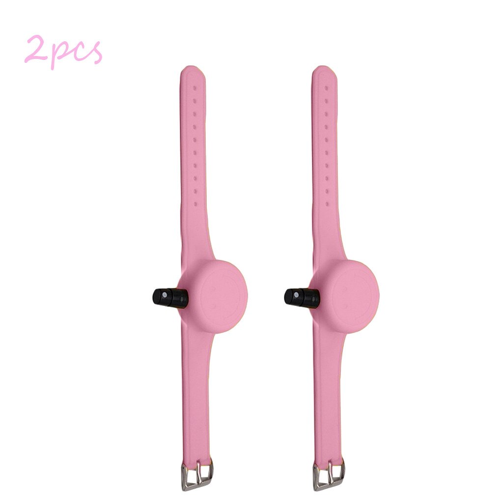 Armbänder Erwachsenen Kind Flüssigkeit Hand Dispenser Armband Handgelenk Band Gel Mit Ganze Desinfektion Hand Sanitizer Abgabe Handwäsche L * 5: O