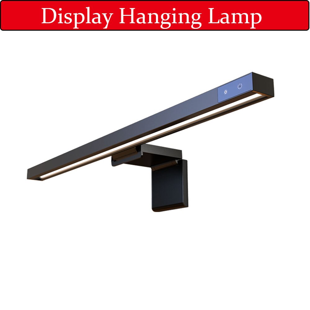 Display Hanging Desk Lamp 2900k-6500k Foldable Student Eyes Protection Reading Writing Learning Desk Lamp