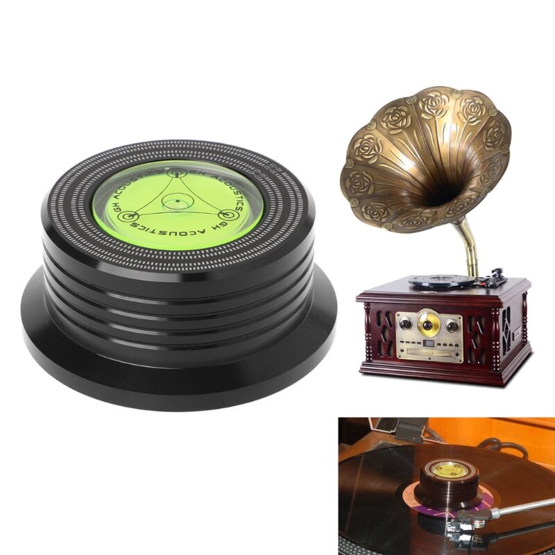 3 in 1 skivklämma lp skivstabilisator skivspelare vibrationsbalanserad hifi vikt