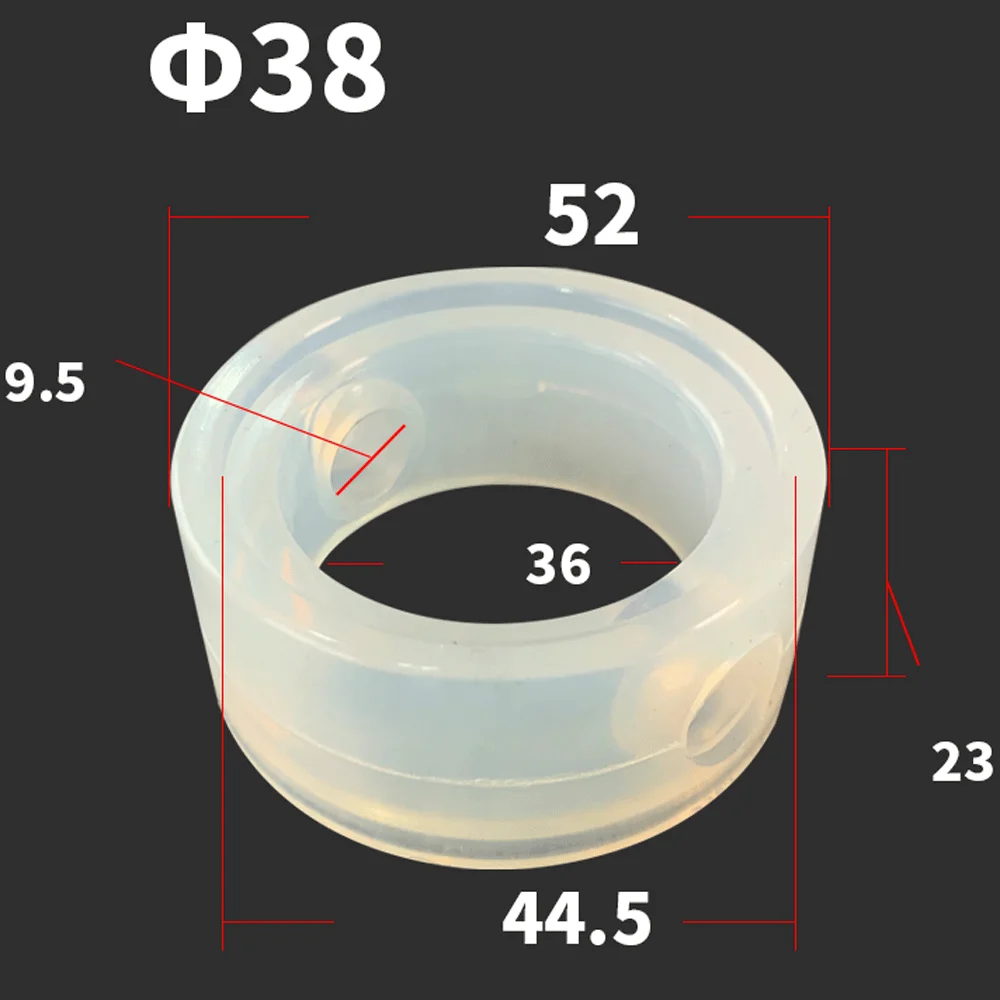 Homebrew Sanitary Food Grade VMQ Silicone Sealing Ring Gasket Seal Replacement For 1.5" -8"Tri Clamp Butterfly Valve: SKY BLUE