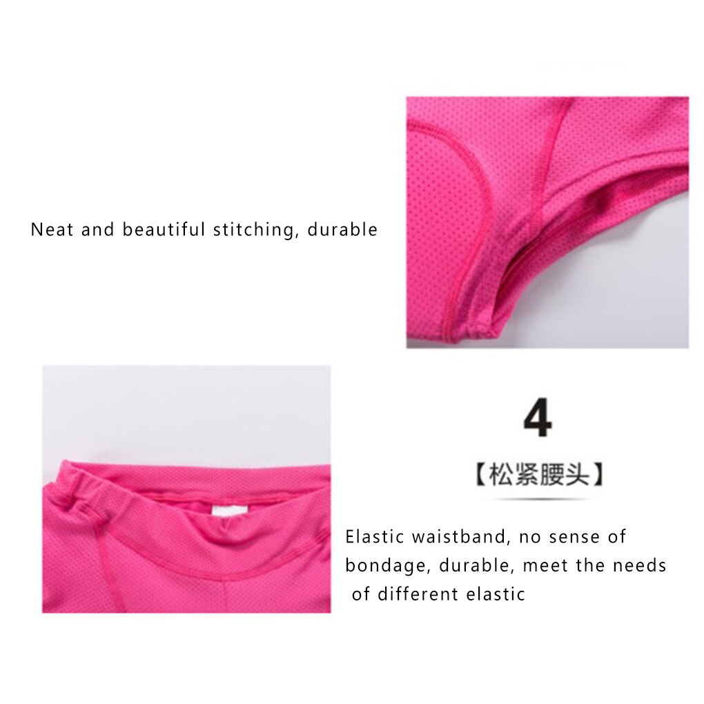 Vrouwen Fietsbroek Fiets Korte Broek Siliconen Kussen Rijden Fiets Ondergoed