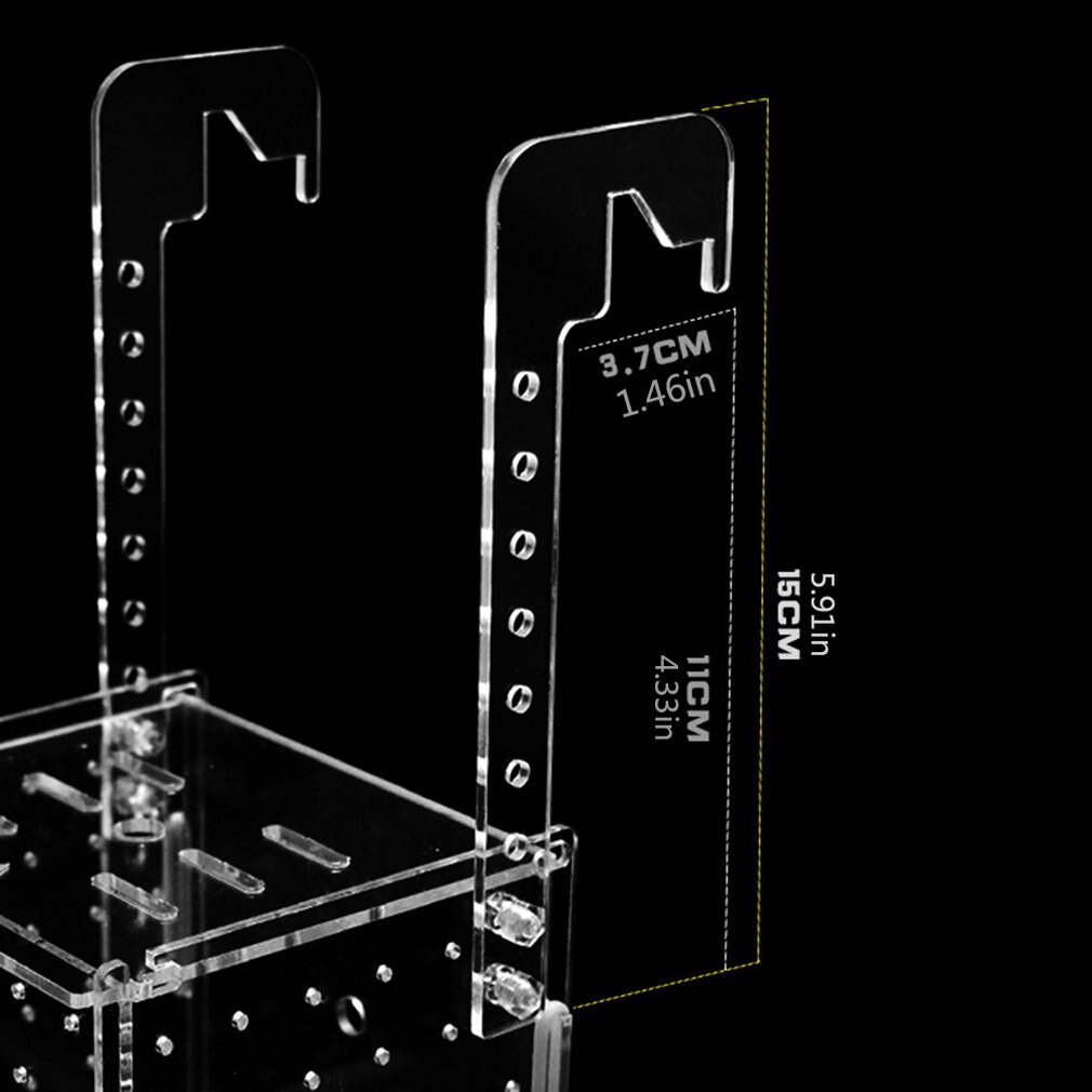 Aquarium Transparent Aquarium Fish Fry Incubator Breeding Box Production Box Single And Double Grid Isolation Network