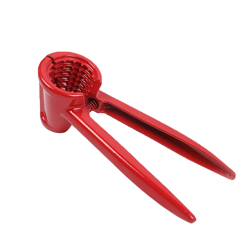 1pc Nutcracker Sheller Clip Funnel Nut Cracker Splash Proof Nutcracker Metal Sheller Kitchen Walnut Cracker Portable Opener Tool: Default Title