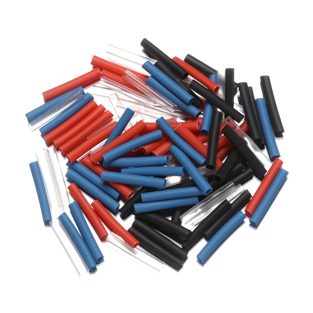 100pcs Bicycle Cable End Caps Ultralight Heat Shrink Crimps Bike Shifter Inner Cable Tips Wire End Cap Brake Cable Tips Crimps