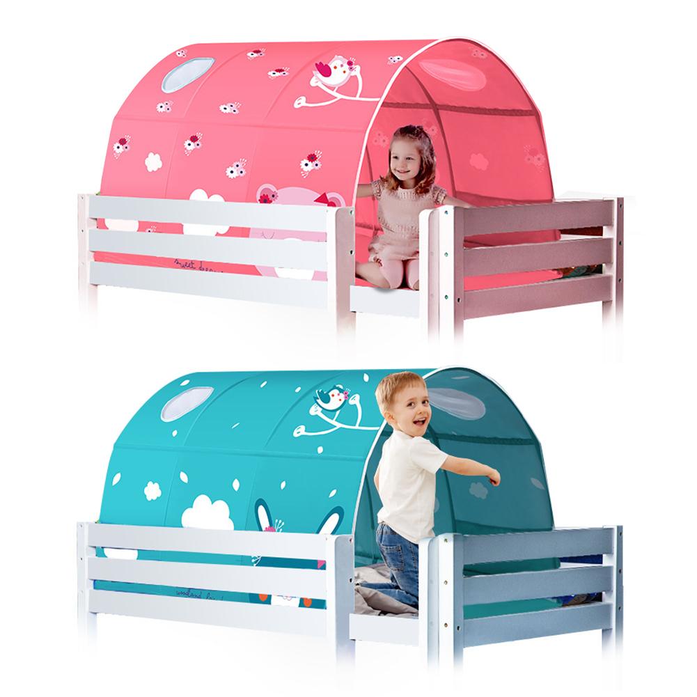 Casa de juegos para niños, tienda de campaña, cama de separación, artefacto, túnel, casa de juego, cama, dosel, cama de princesa, cortina, casa de juego