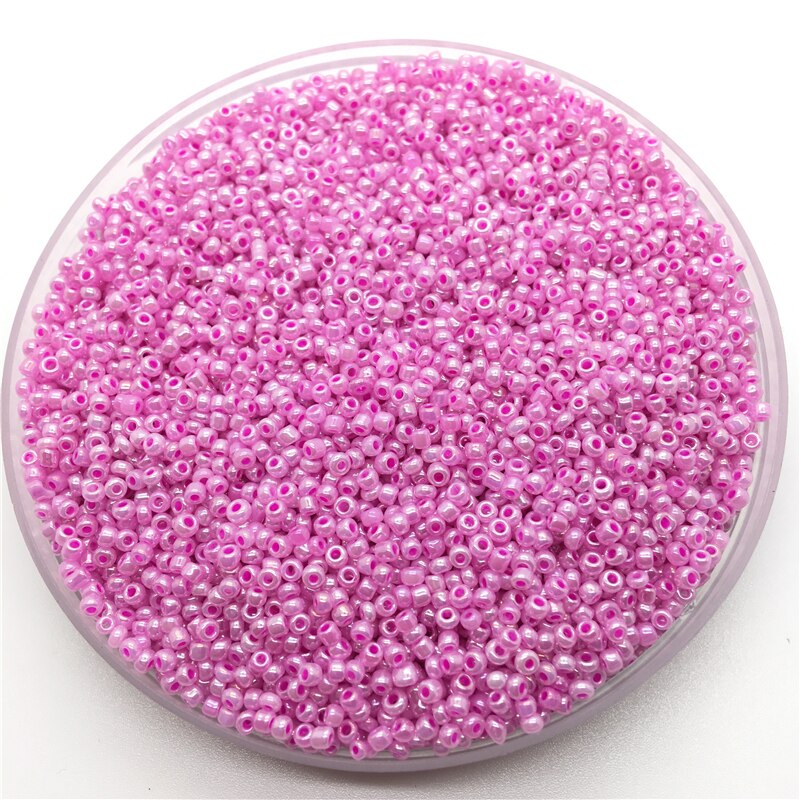 1000pcs 2mm 15g/Lot Charm Czech Glass Seed Beads DIY Bracelet Necklace Beads For Jewelry Making Accessories
