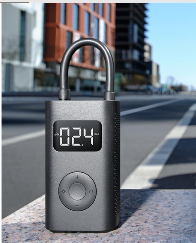 Xiaomi mijia inflável pressão dos pneus monitor digital portátil compressor de pneus multi-bocal para o futebol bicicleta pneu de carro