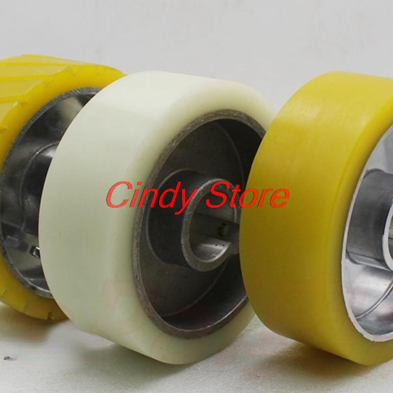 Power feeder roller wheel rubber press roller woodworking milling machine drive wheel feeder woodworking machinery accessories