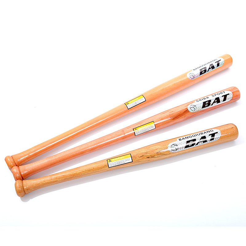 Wooden Baseball Bat Equipment Exercise Practice Baseball Bat Training Equipment Wood Bates De Beisball Baseballs Accessories