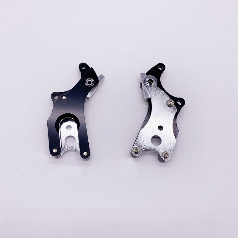 Ingen skivebremse fast sæde landevejscykel skivebremse adapter konverter holdbart stållegering fast sæde