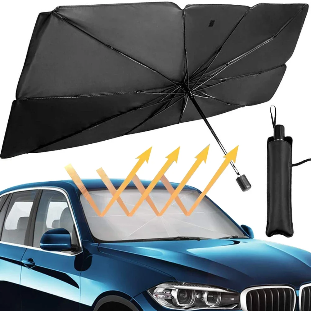 Parasoles para parabrisas de coche, Parasol Interior, cubierta parasol para coche, protección UV, parasol para coche, parabrisas delantero