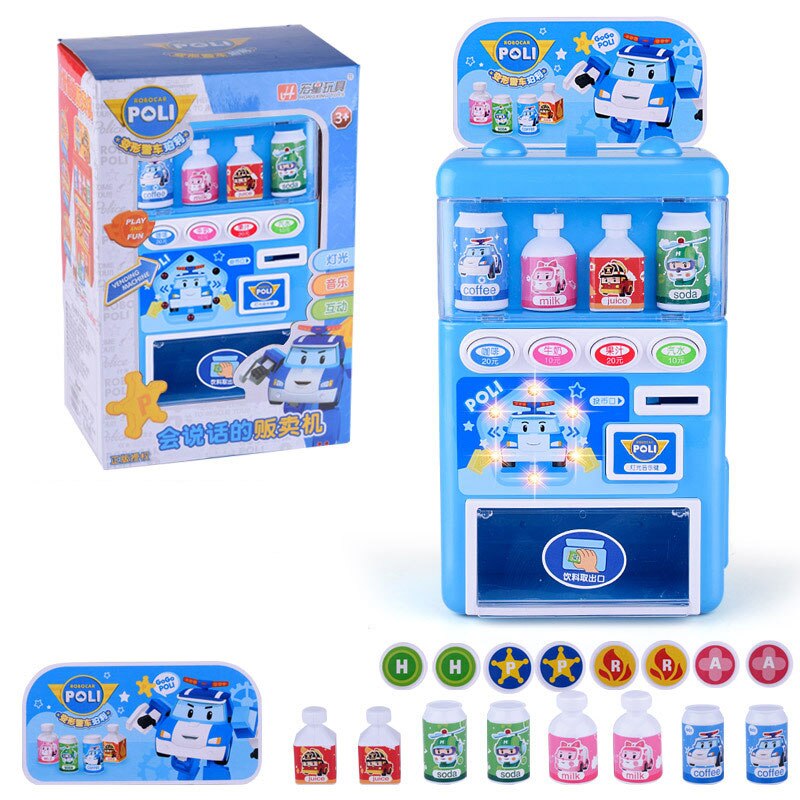 freundlicher Spielzeug Vorgeben einstellen Simulierte Automaten Puzzle Getränke für freundlicher: groß BluewithGiftBox