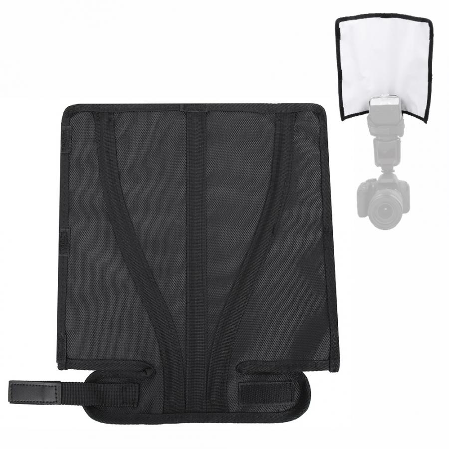 Universele opvouwbare flitsreflector flitssoftbox diffuser speedlite fotografie reflector voor camera's diffusor flitser