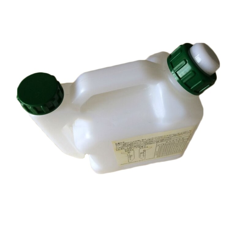 1L Trimmer oil Bottle Chainsaw Fuel Tank Fuel Mixing Tank White Petrol Fuel Oil Mixing Bottle Tank For Trimmer Chainsaw
