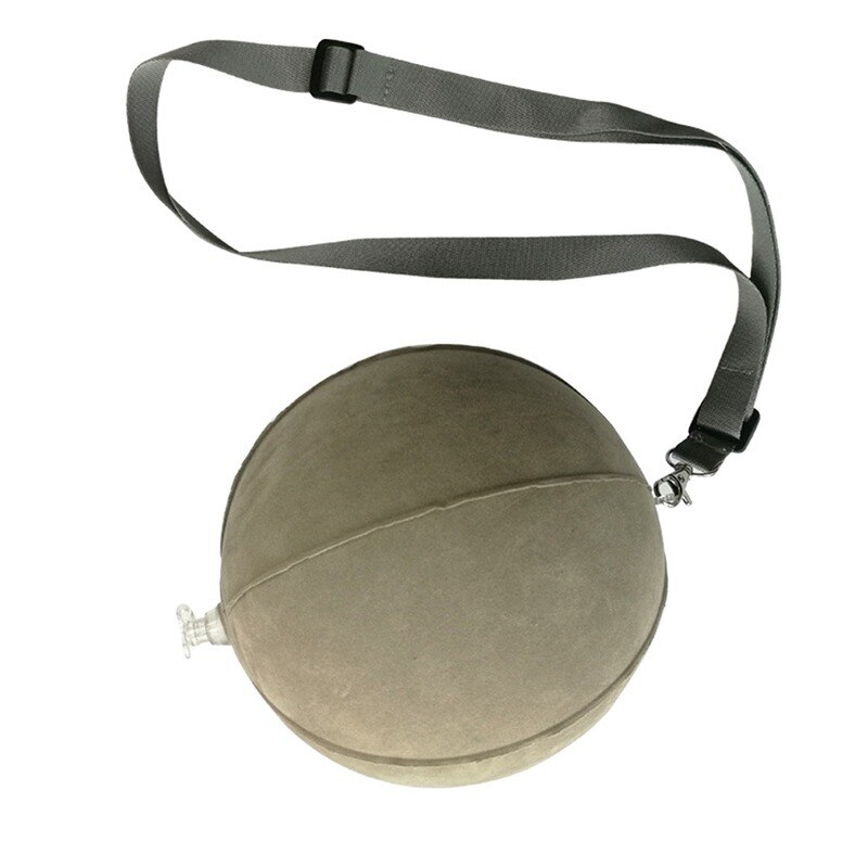 PVC Foam Golf Practice Ball Inflatable Impact Ball Swing Trainer Posture Rainbow Sponge Indoor Golf Training Golf Accessories