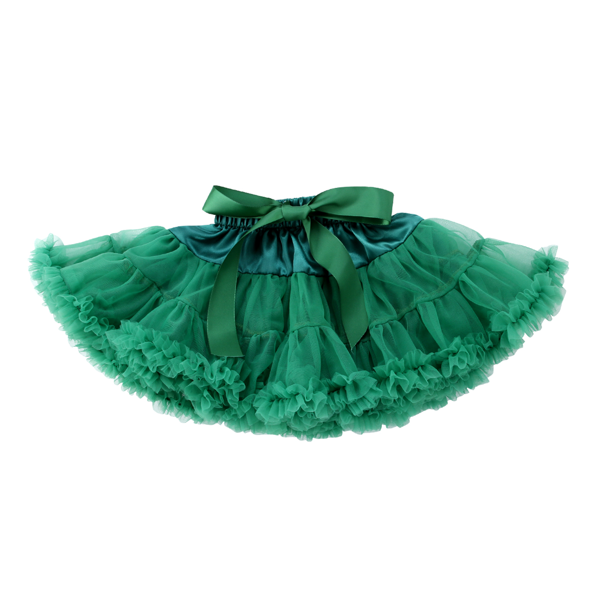 Niñas niños vestido volantes Bowknot encaje Patchwork falda Tutu esponjosa princesa enagua de ballet Pettiskirt: d